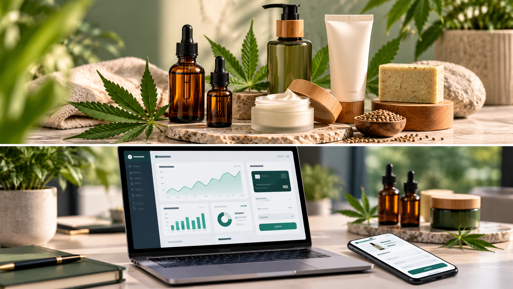 CBD and hemp products for businesses using specialised payment processing solutions
